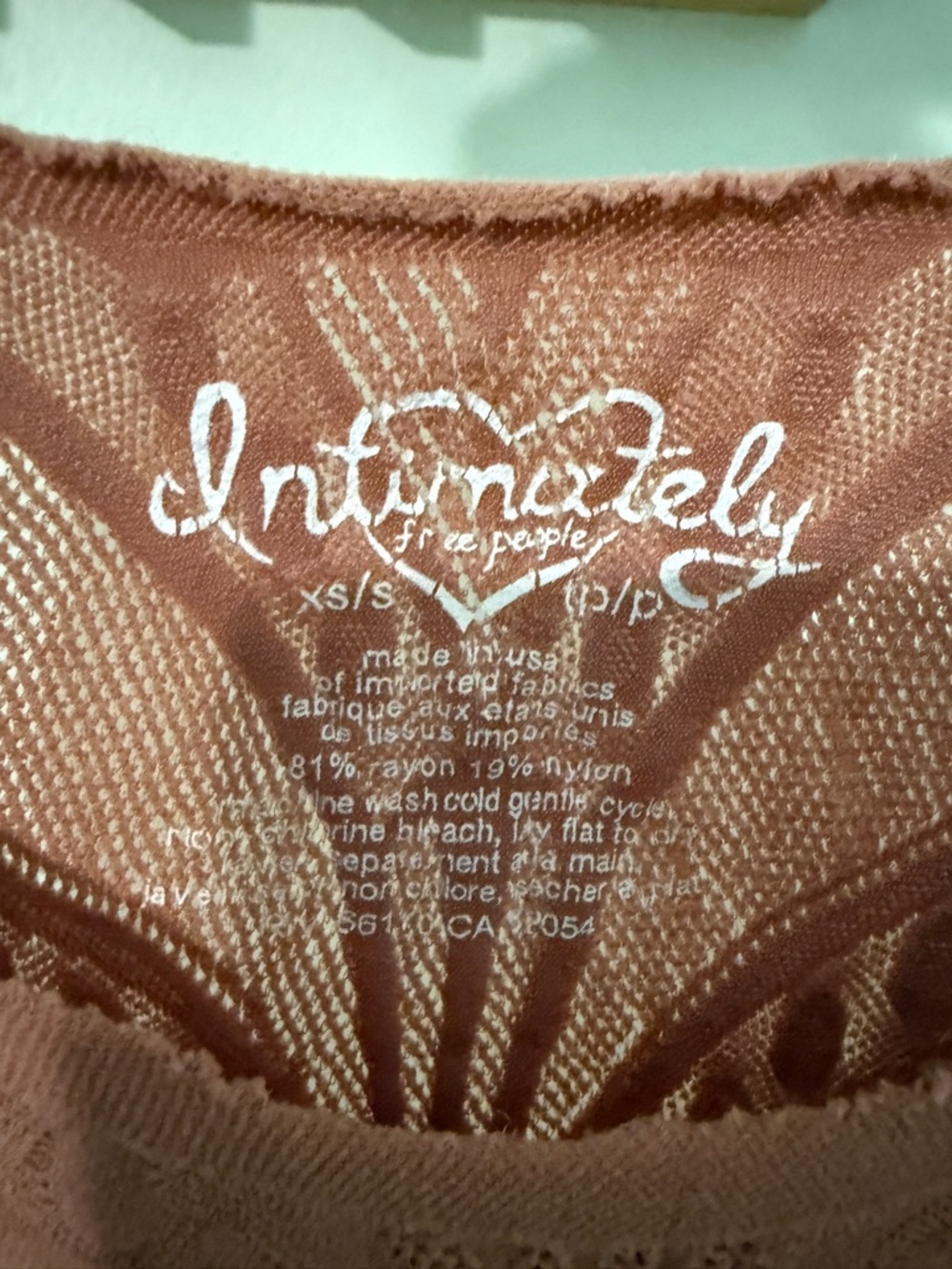 Free People Intimately XS/S - Picture 2 of 3